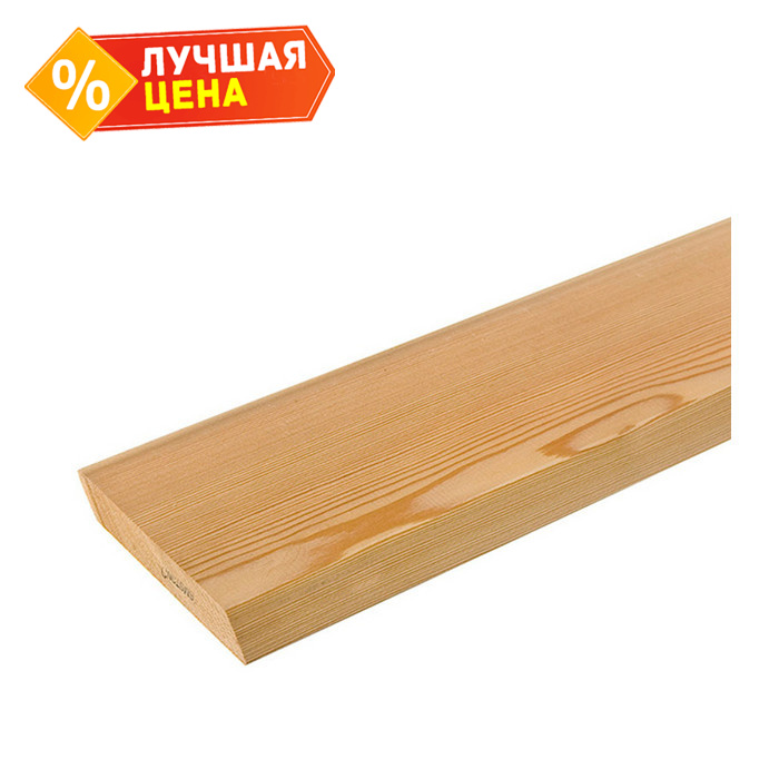 Планкен скошенный 21x145x6000 мм АВ