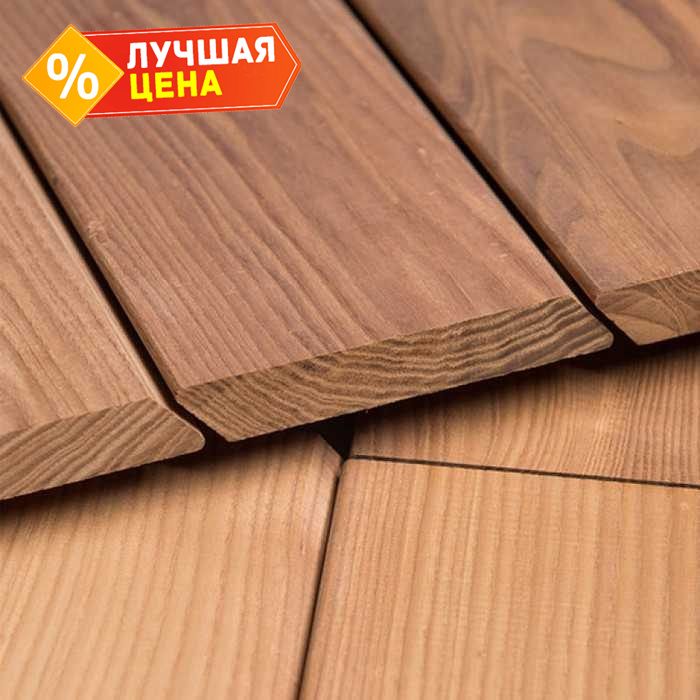 Планкен скошенный 25x120x2000 мм А термо-ель