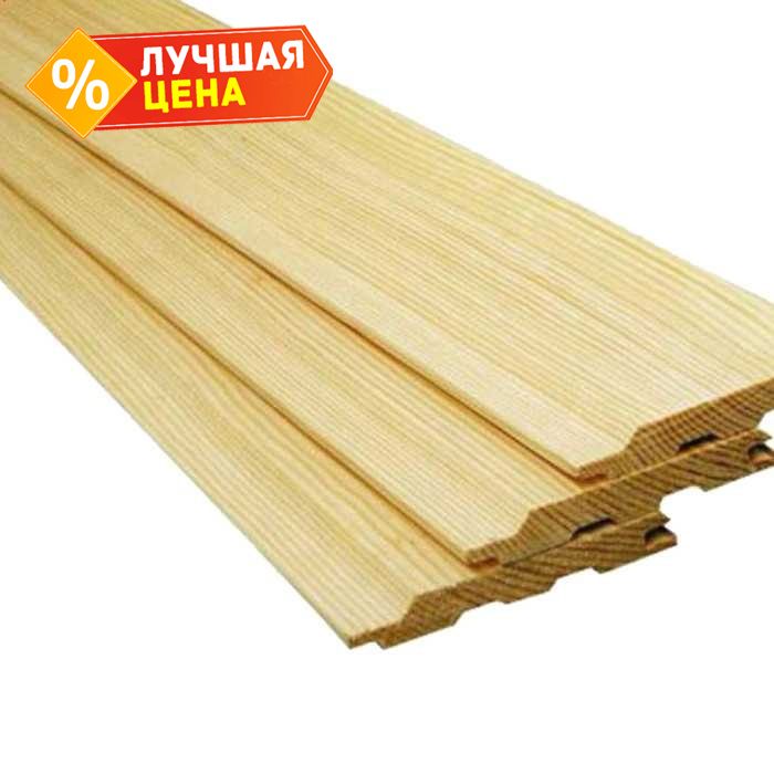 Вагонка Осина Софтлайн 16х96х2100 мм Прима