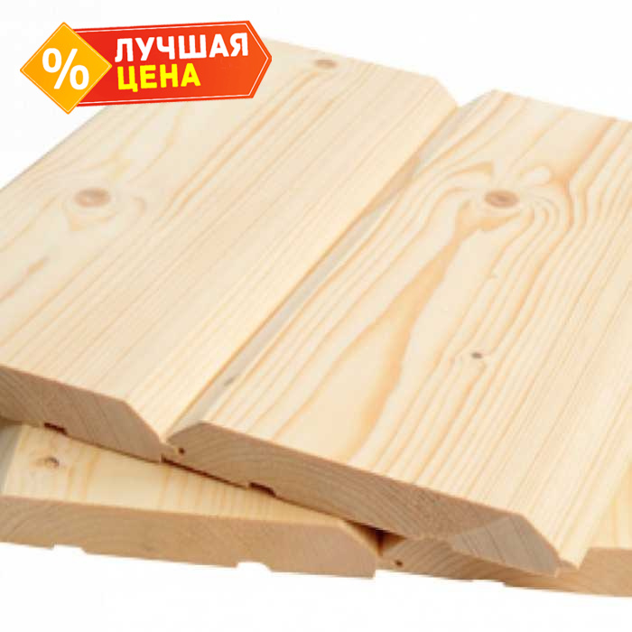 Имитация бруса 20х175х4000 мм АВ Лиственница